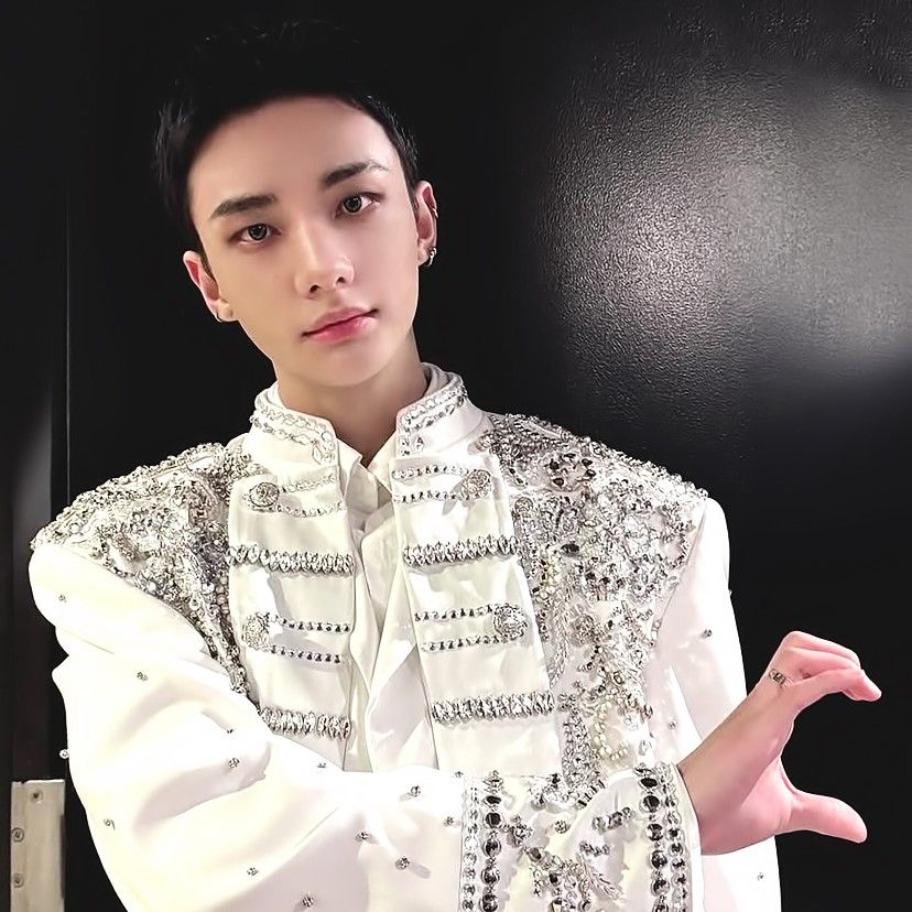 Recent activity shot of Hyunjin (Stray Kids)