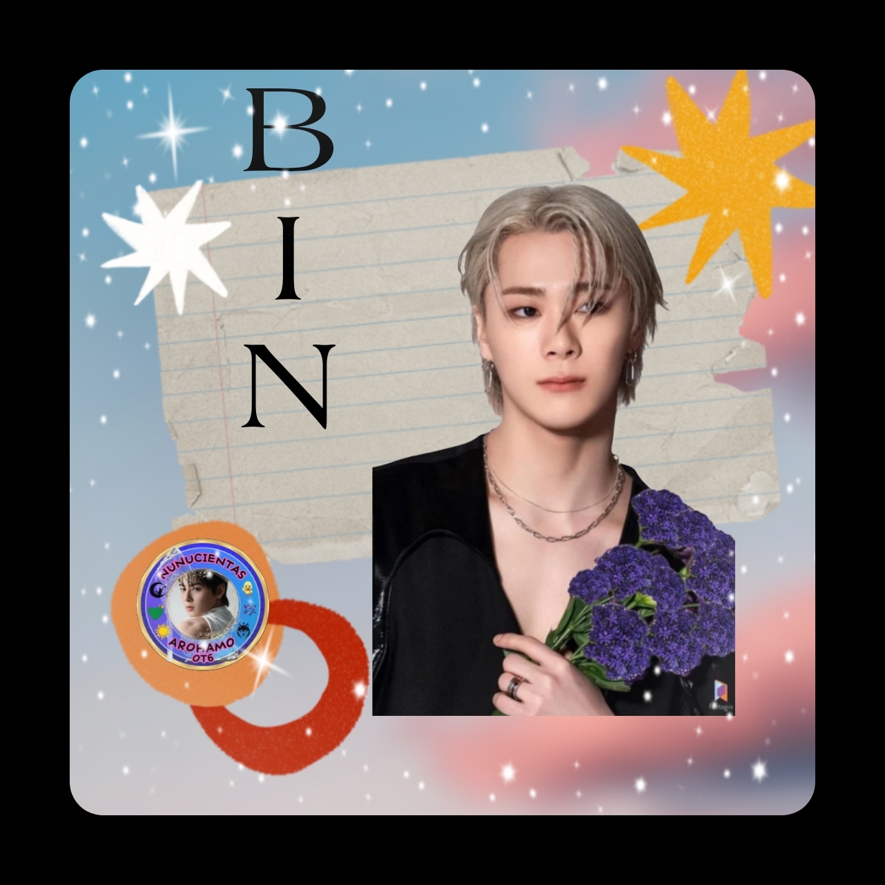 A moment captured by Moonbin (ASTRO)'s fan