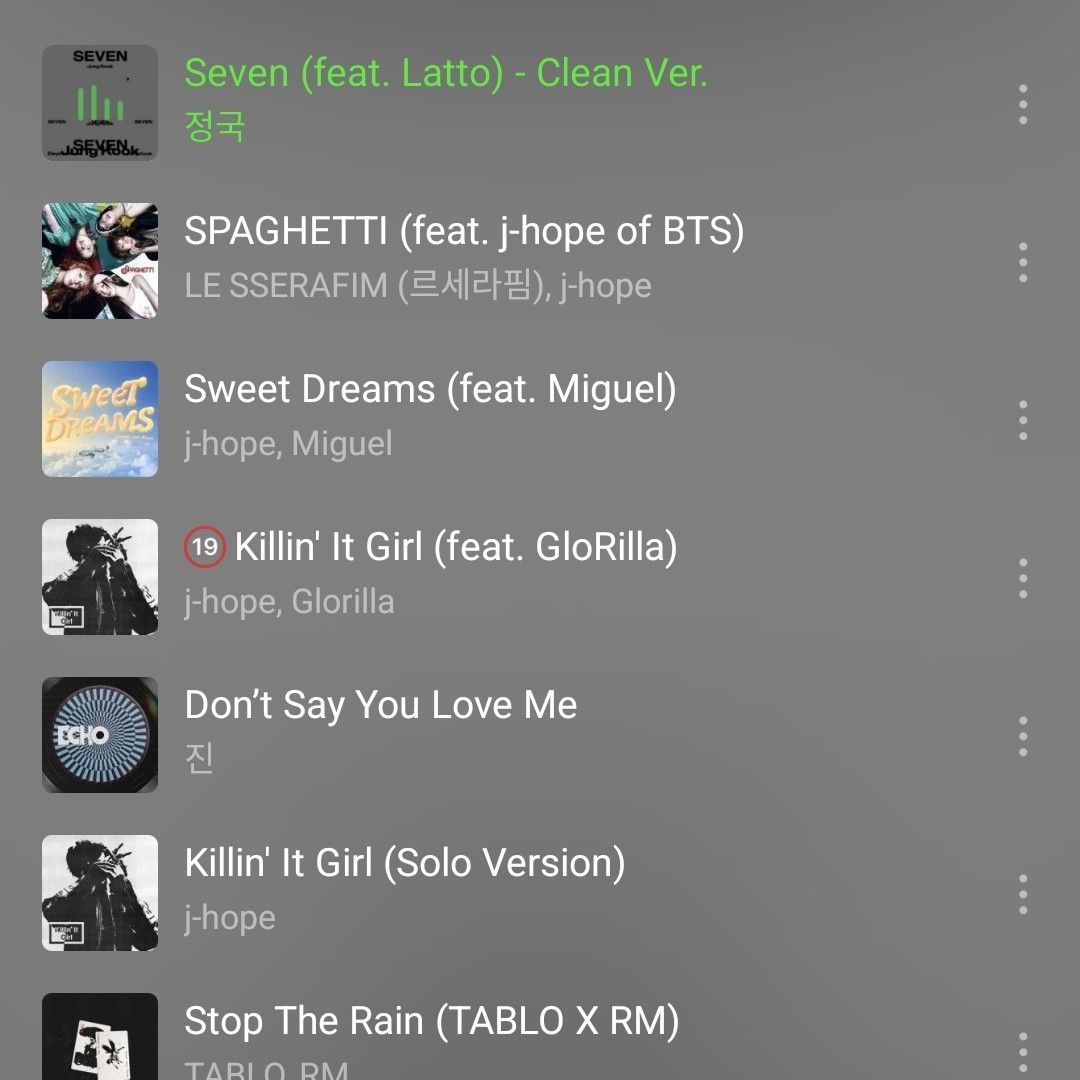 방탄소년단의 최신 사진