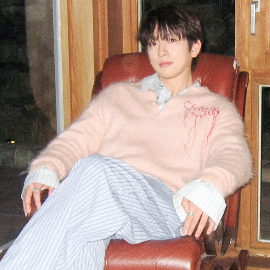 A moment captured by Jinyoung (GOT7)'s fan