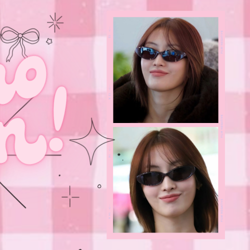 Recent activity shot of Momo (TWICE)