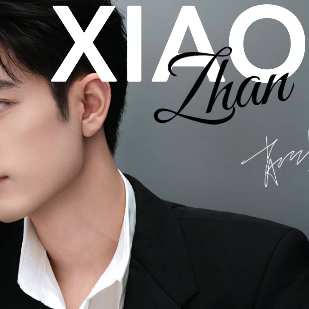 A moment captured by Xiao Zhan's fan