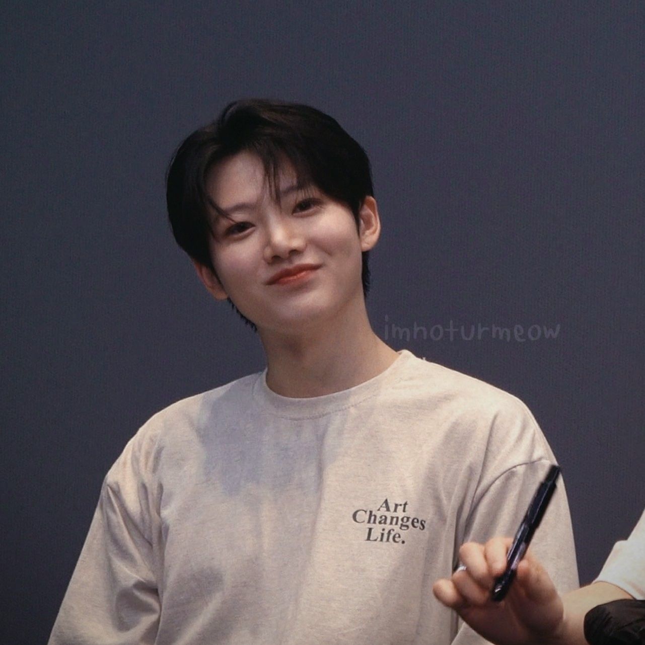 A moment captured by Junkyu (TREASURE)'s fan