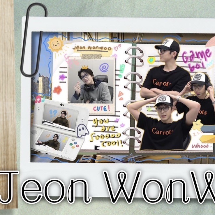 A moment captured by Wonwoo (SEVENTEEN)'s fan