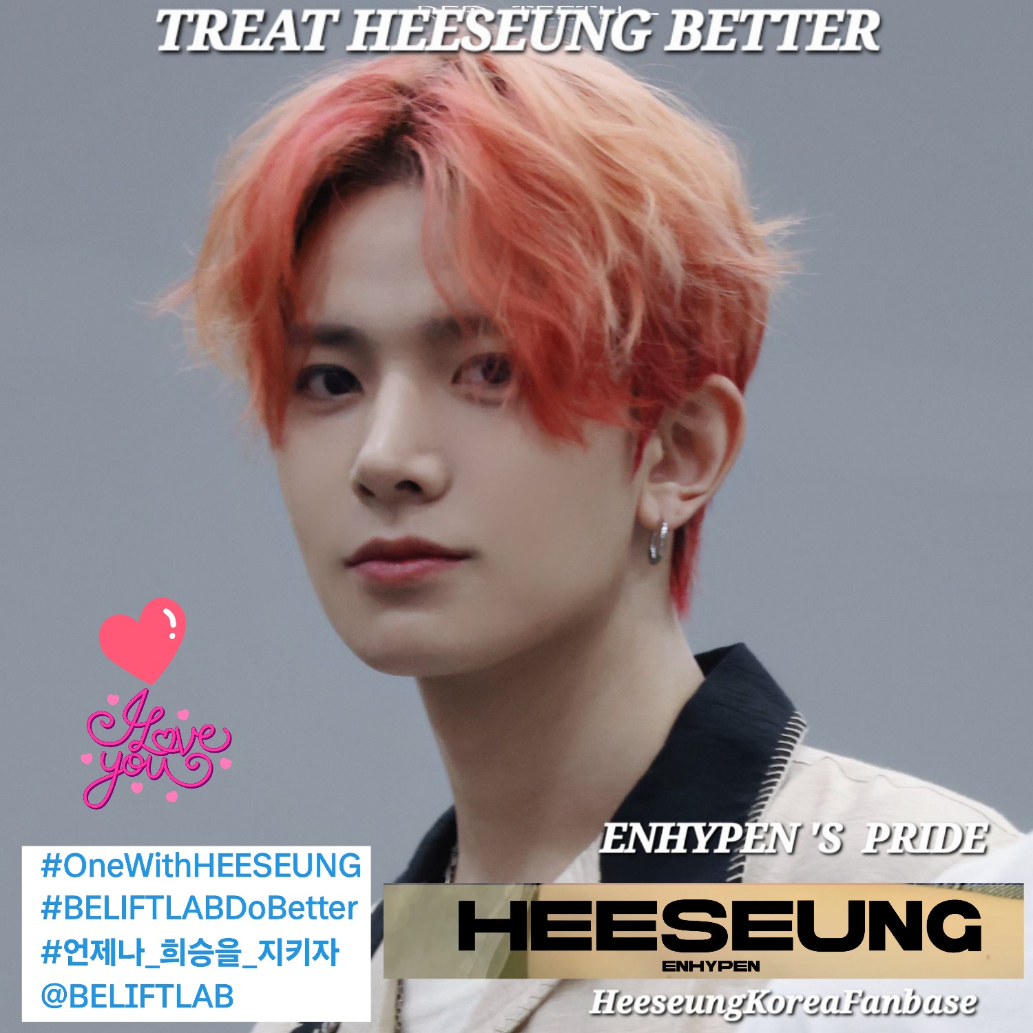 Behind-the-scenes cut of Heeseung (ENHYPEN)