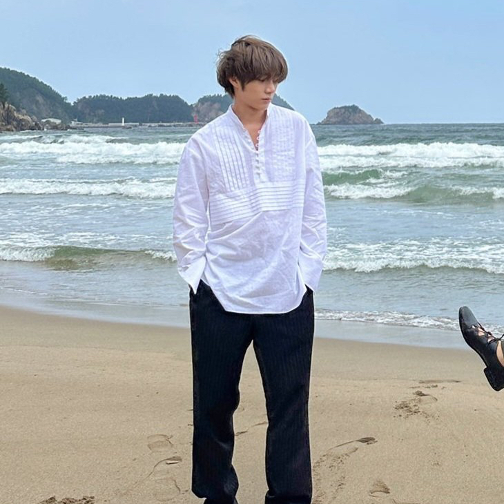 A moment captured by Beomgyu (TOMORROW X TOGETHER)'s fan