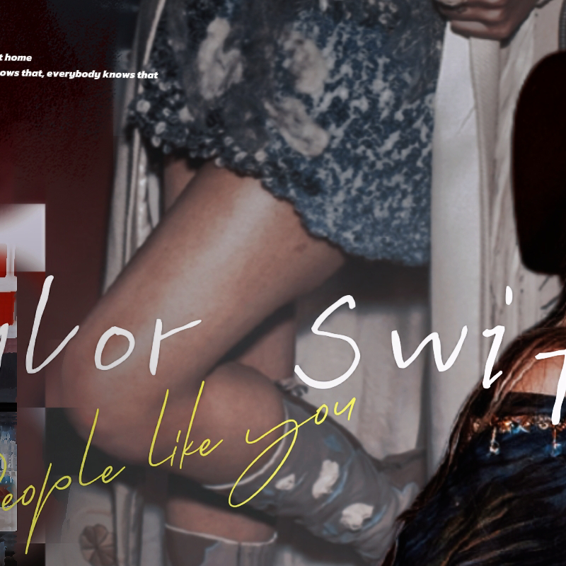 A moment captured by Taylor Swift's fan