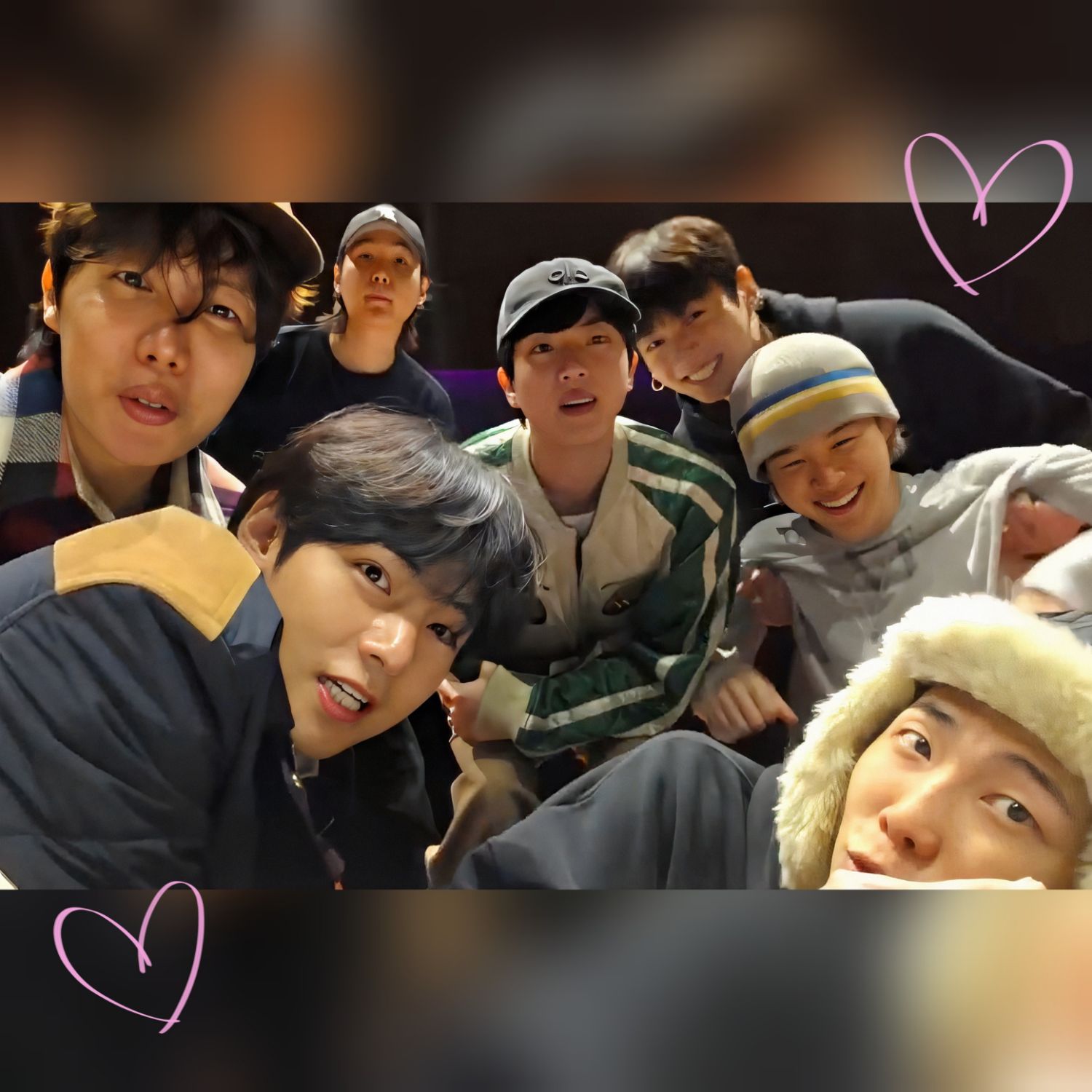 防弹少年团的幕后花絮