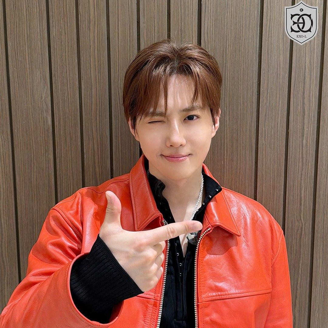 Behind-the-scenes cut of Suho (EXO)