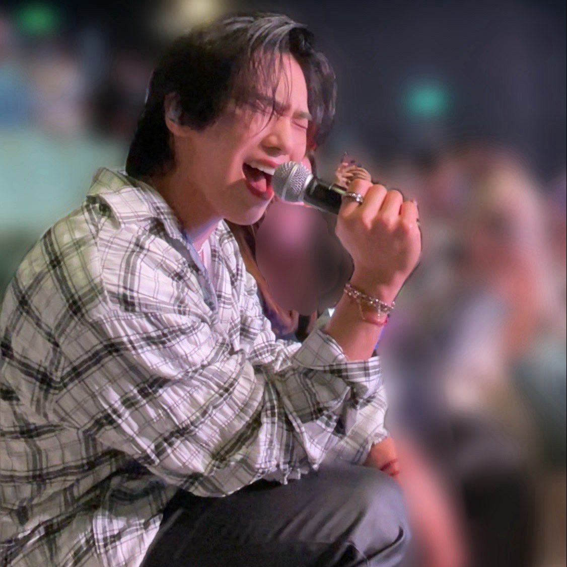 Momen yang diabadikan oleh penggemar Rocky