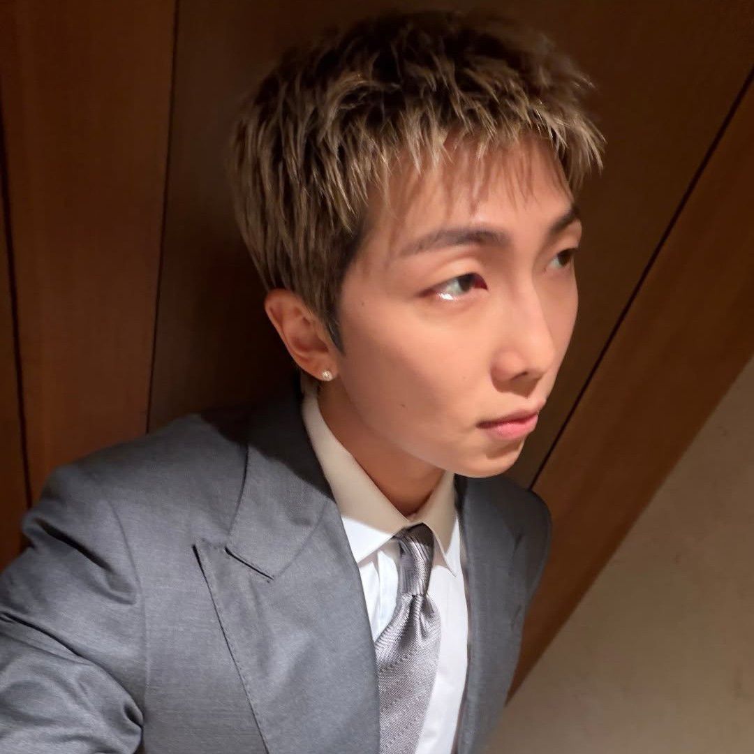 Recent activity shot of RM (BTS)