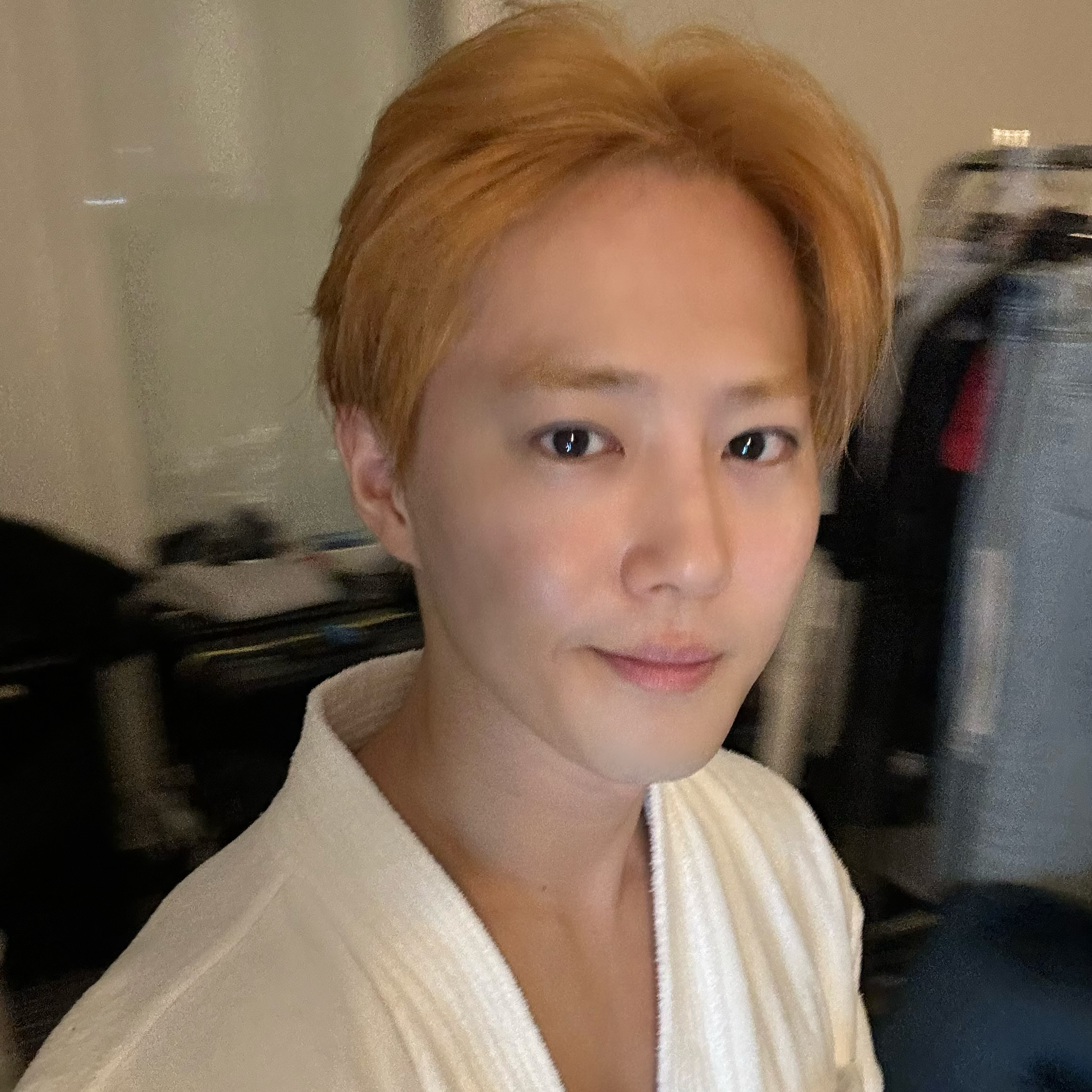 Recent activity shot of Suho (EXO)