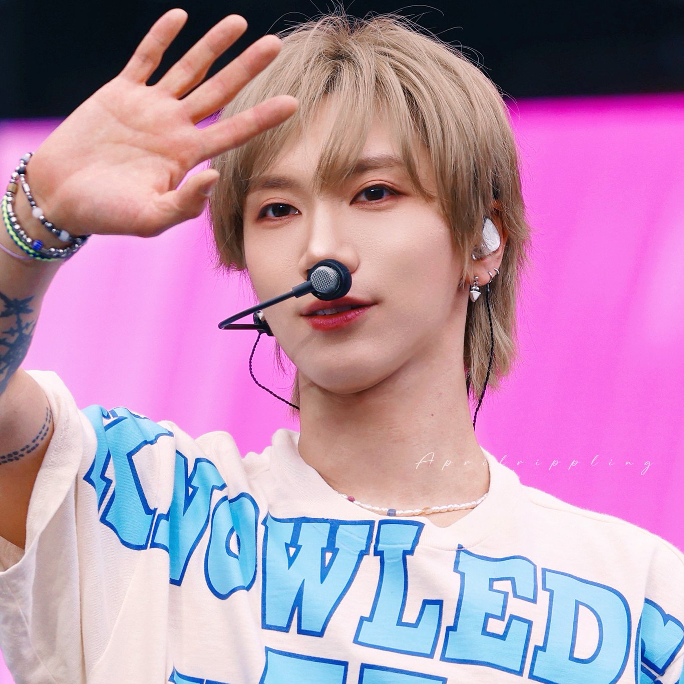 A moment captured by TEN (WayV)'s fan