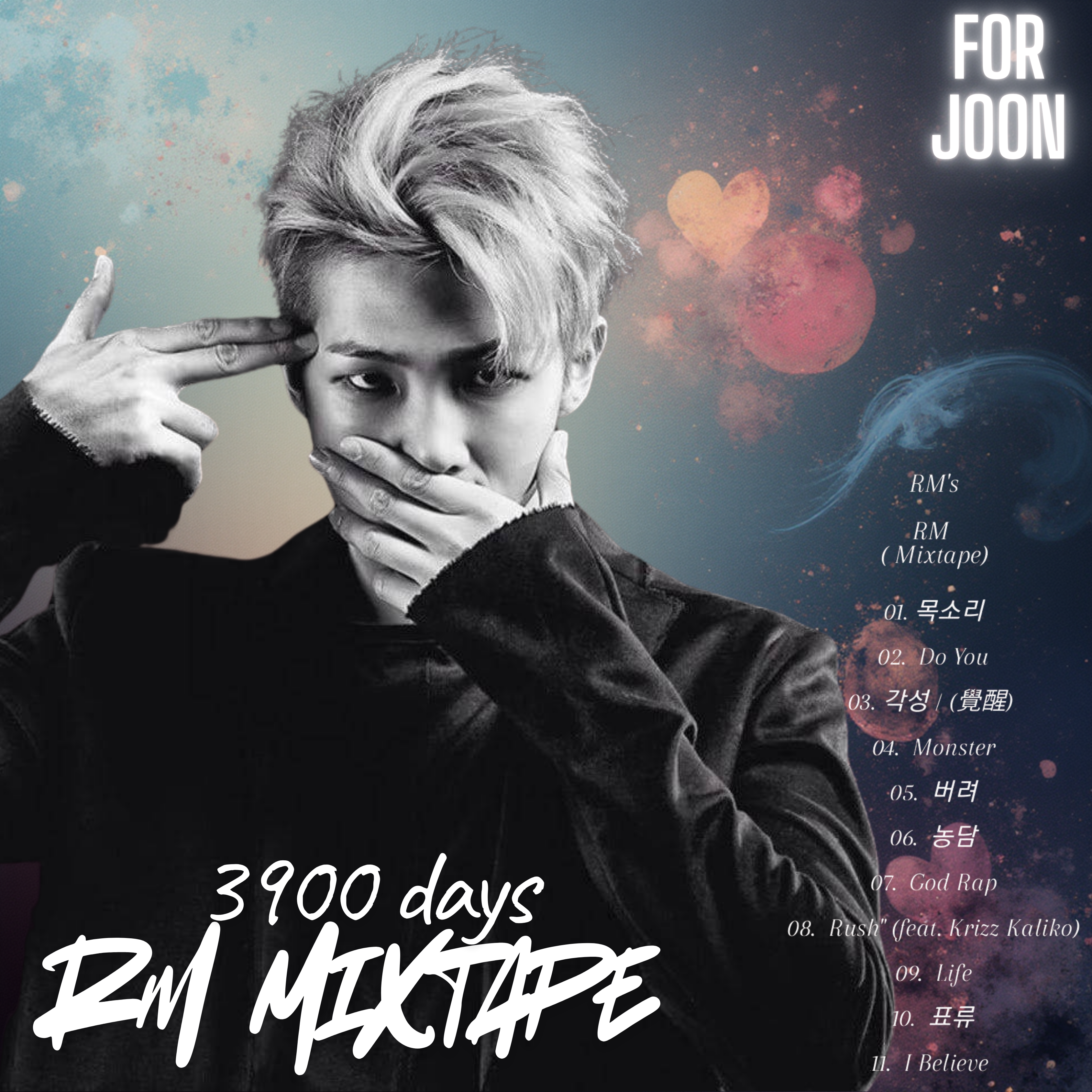 Recent activity shot of RM (BTS)