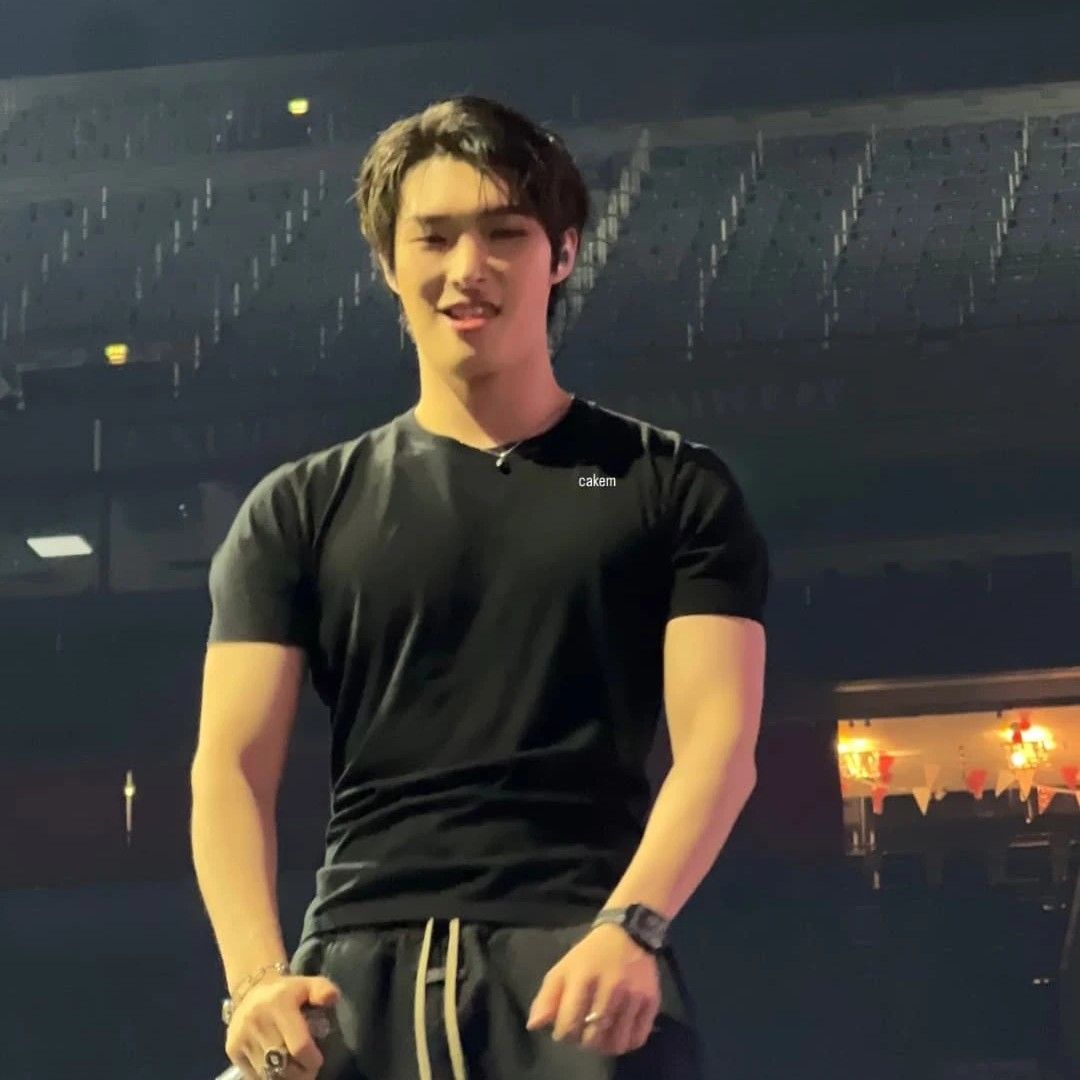 A moment captured by Mingi (ATEEZ)'s fan