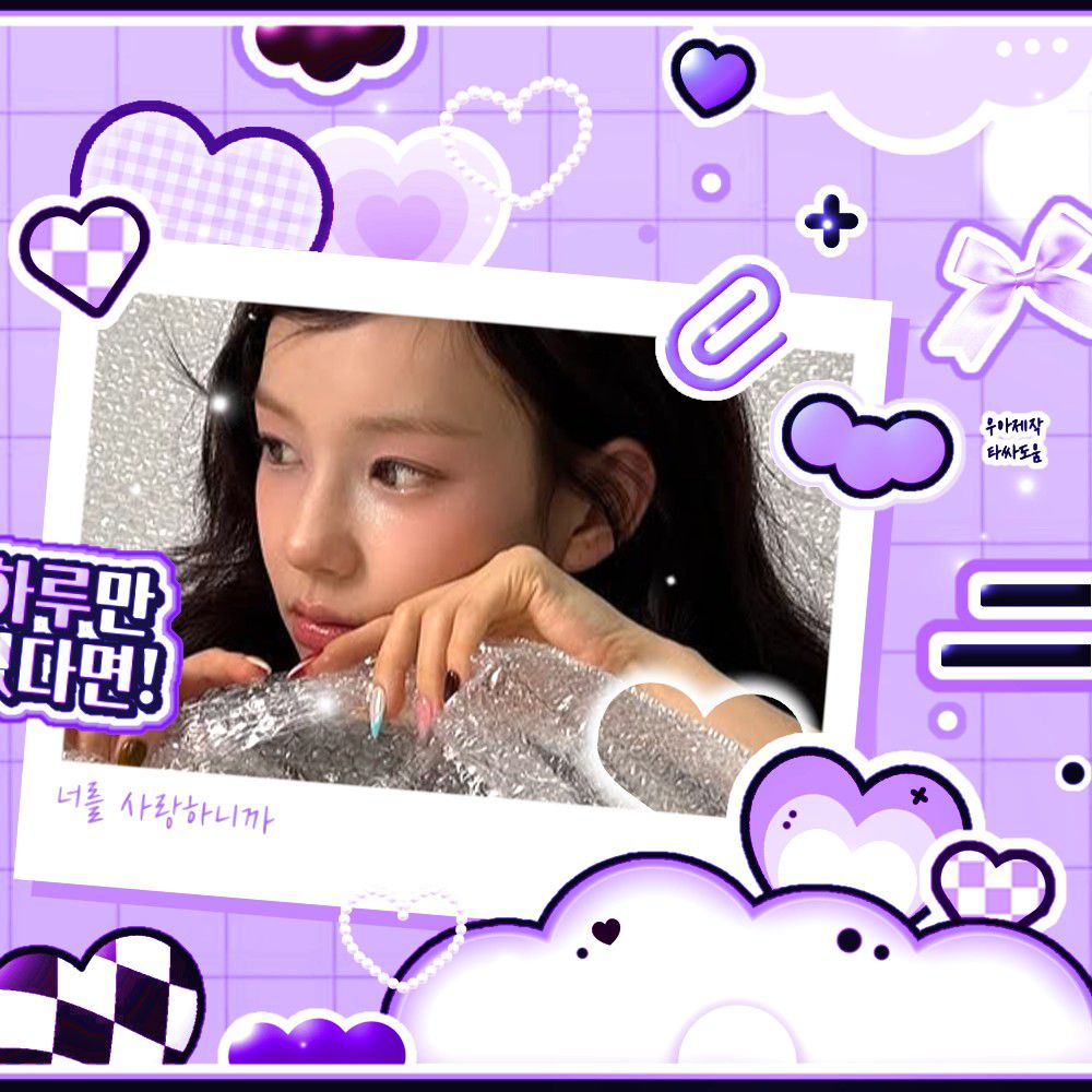 Behind-the-scenes cut of Ryu Sarang (izna)
