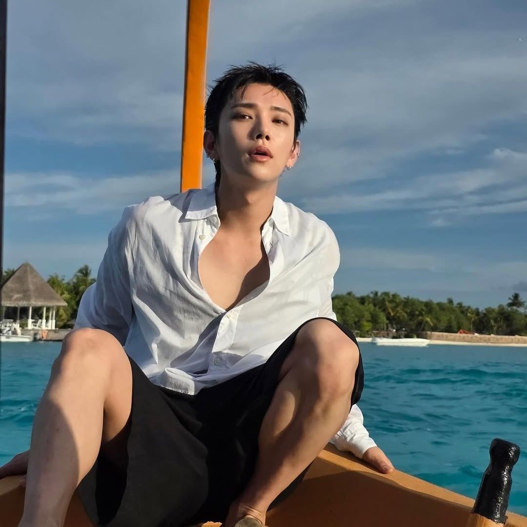 A moment captured by Joshua (SEVENTEEN)'s fan