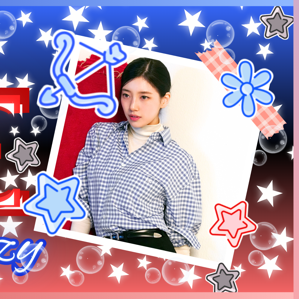 A moment captured by Suzy's fan