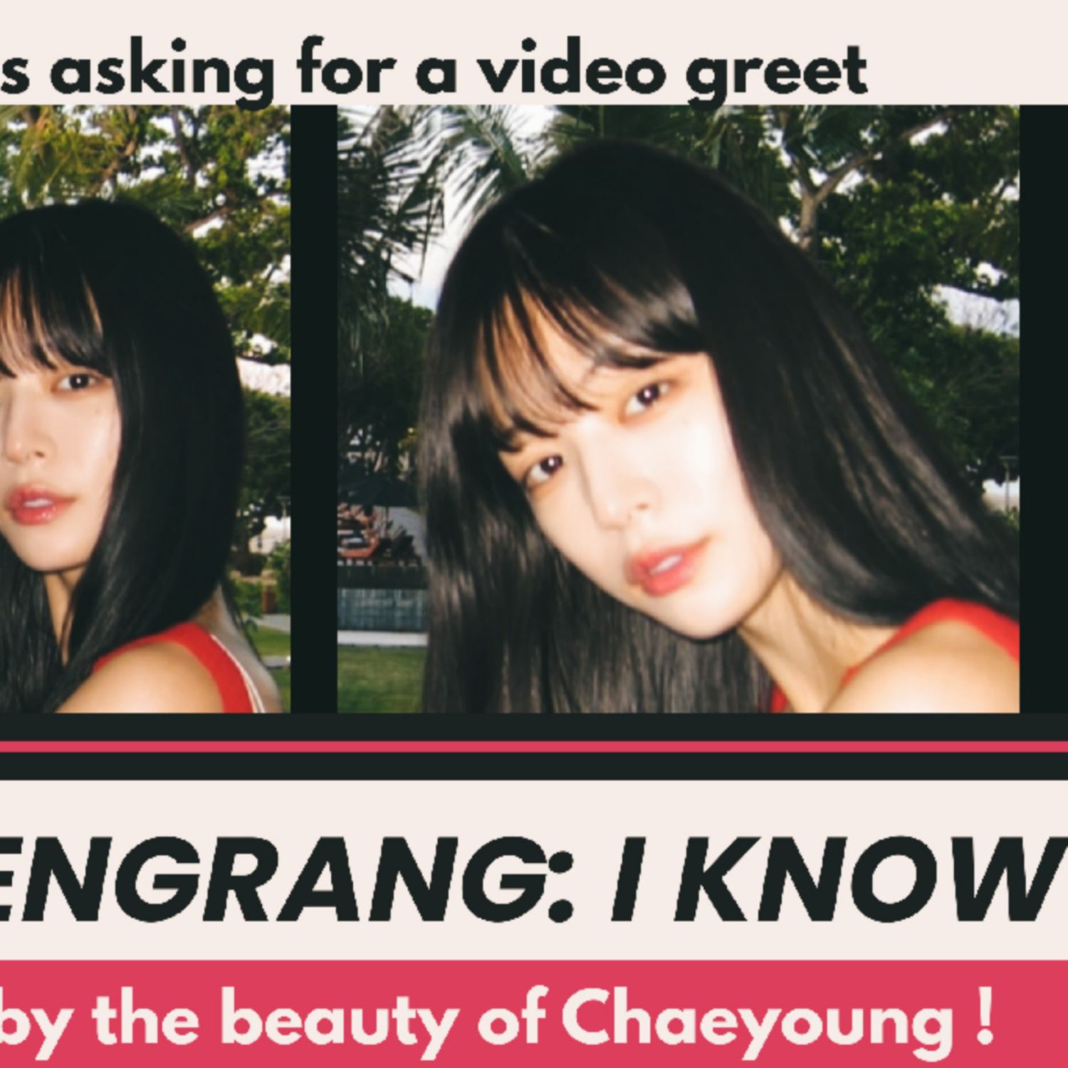 Behind-the-scenes cut of Lee Chaeyoung (fromis_9)