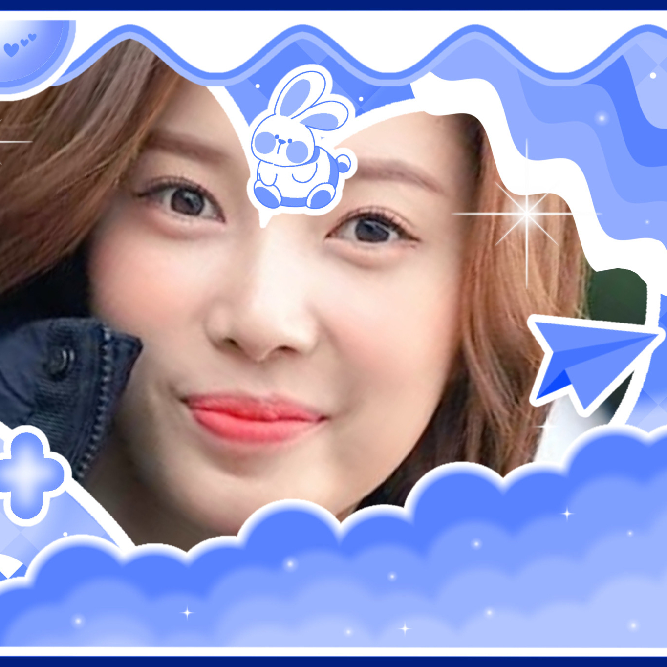 A moment captured by April's fan