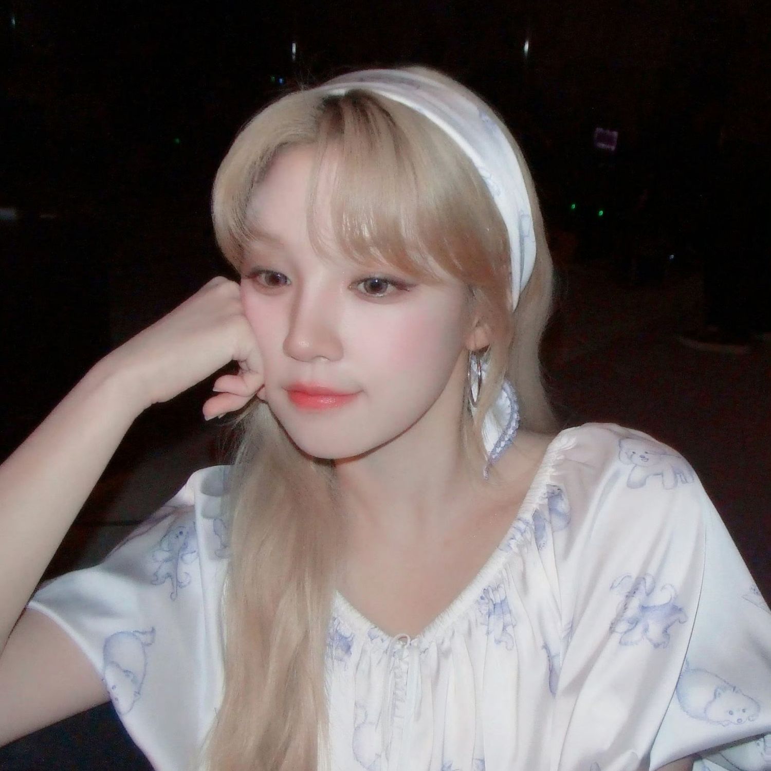 Recent activity shot of Yuqi ((G)I-DLE)