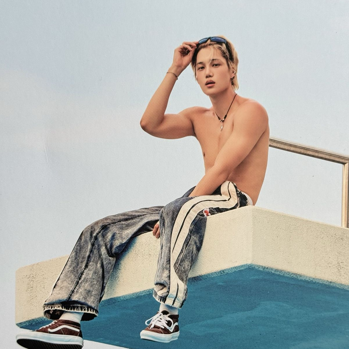 A moment captured by Kai (EXO)'s fan