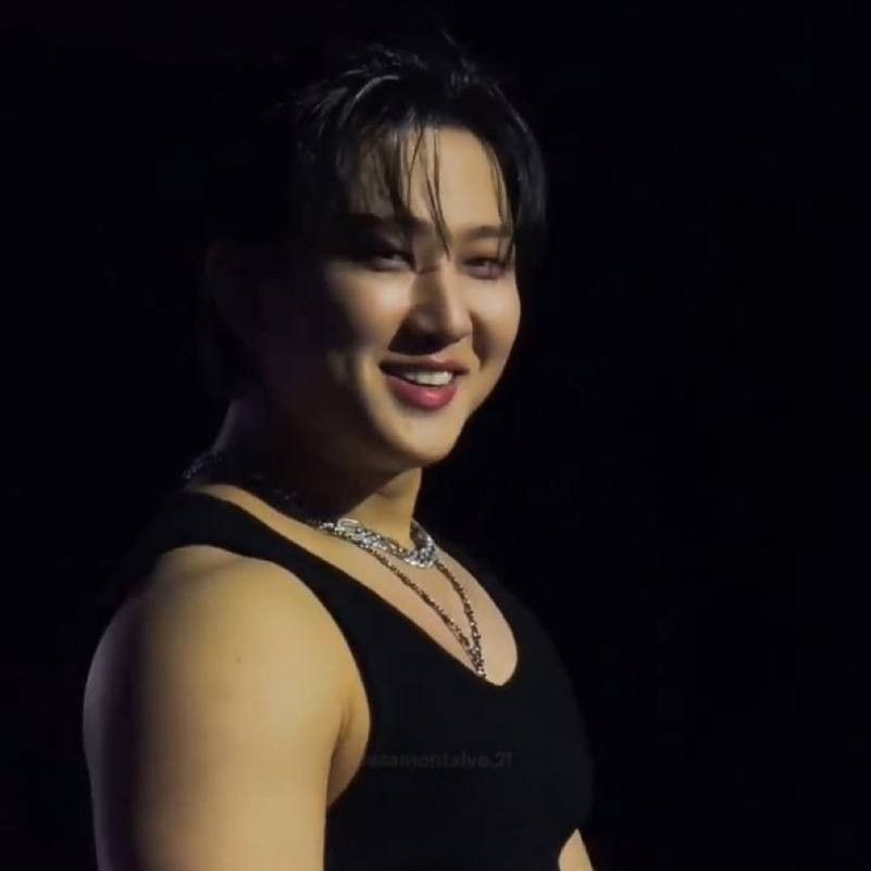 Recent activity shot of Changbin (Stray Kids)