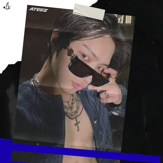 Recent activity shot of Mingi (ATEEZ)