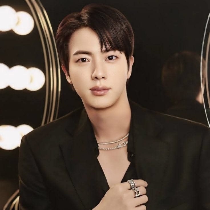 Recent activity shot of Jin (BTS)