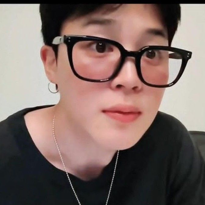 Recent activity shot of Jimin (BTS)