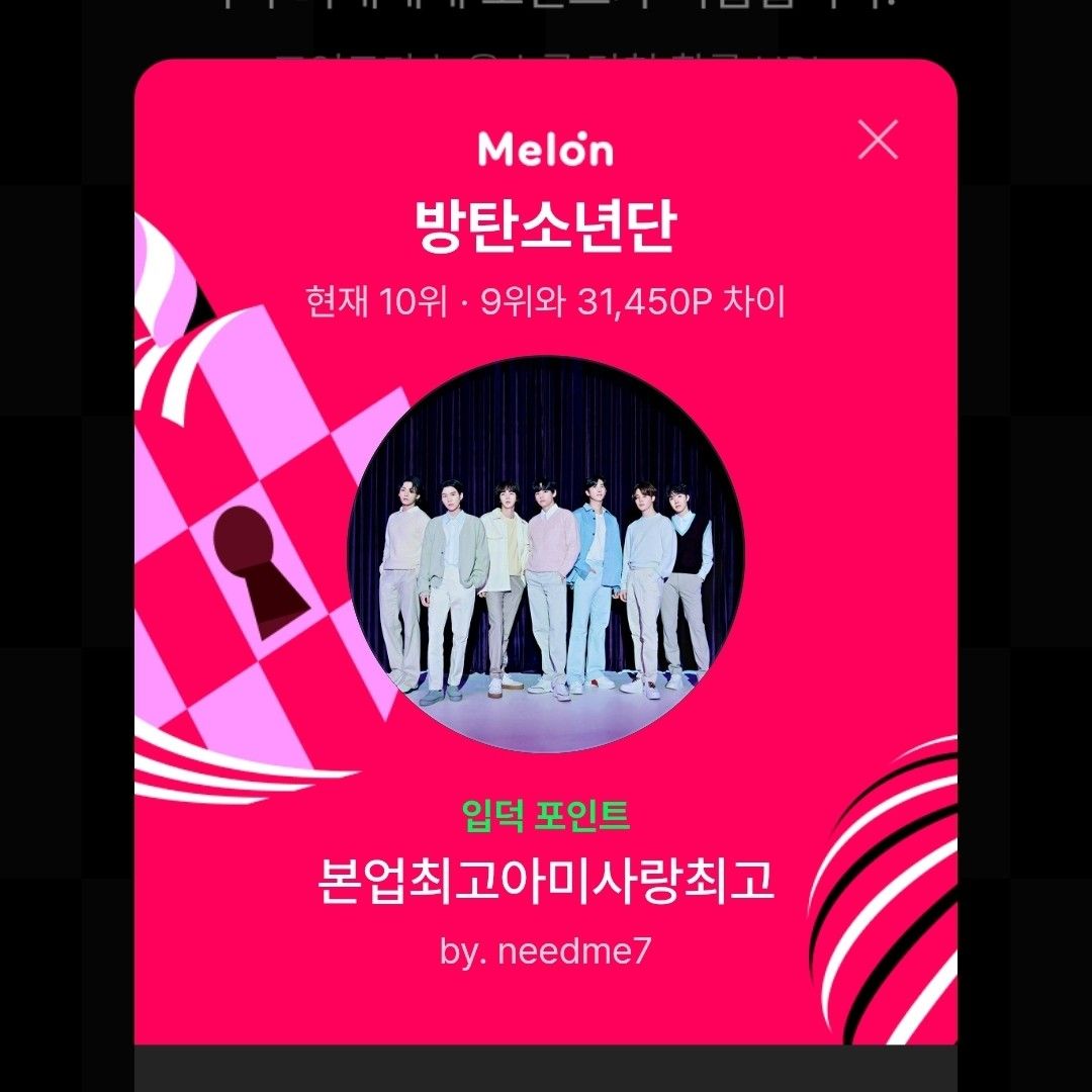 Recent activity shot of BTS