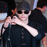 A moment captured by Hyunjin (Stray Kids)'s fan