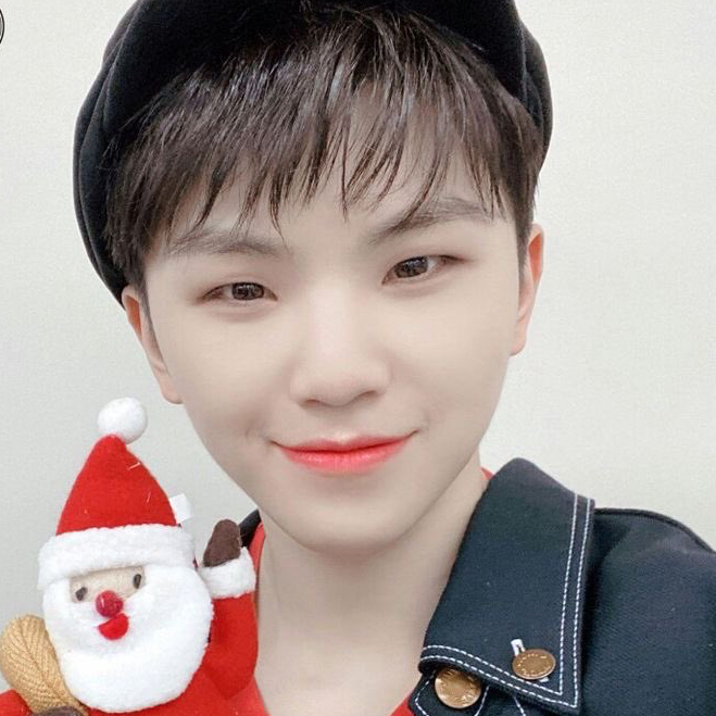 Recent activity shot of Woozi (SEVENTEEN)
