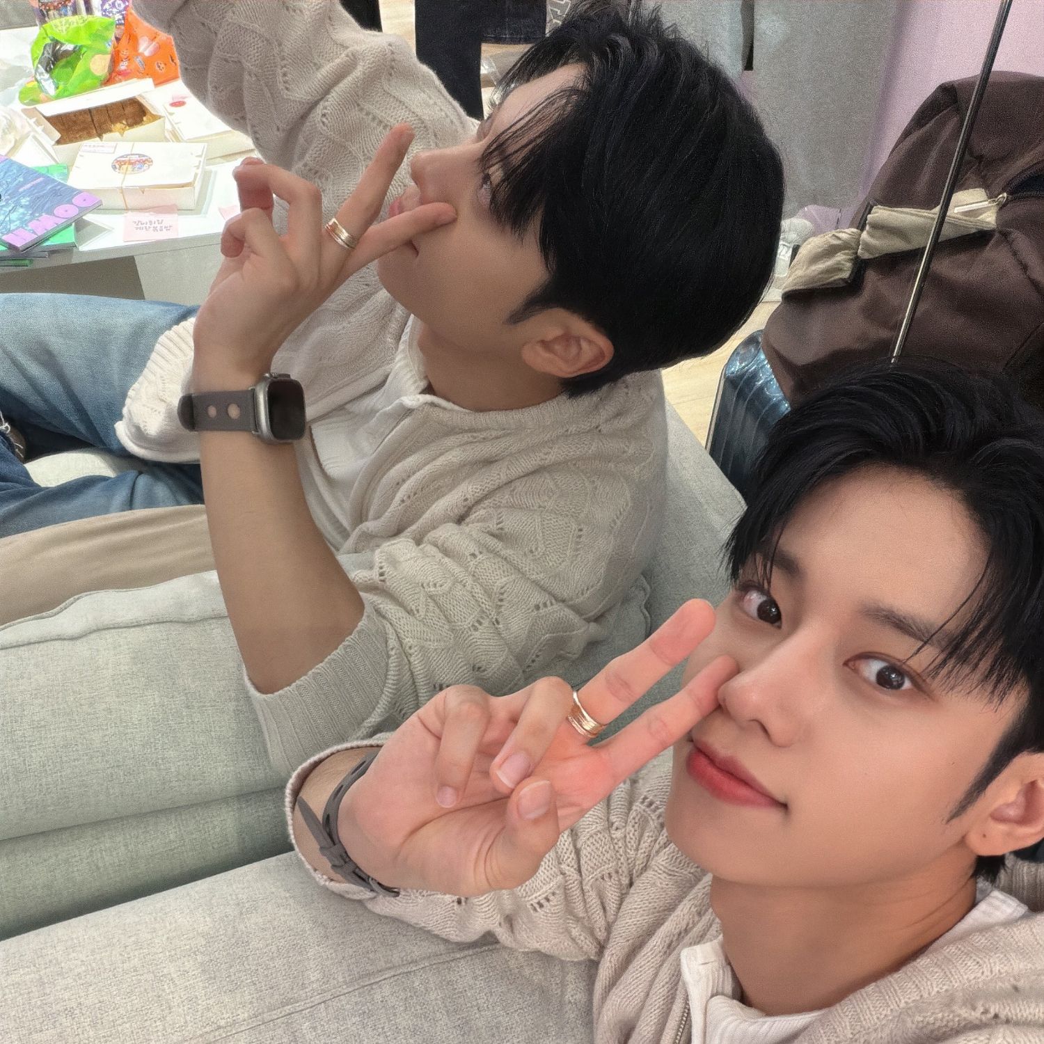 Recent activity shot of Kim Donghyun (AB6IX)