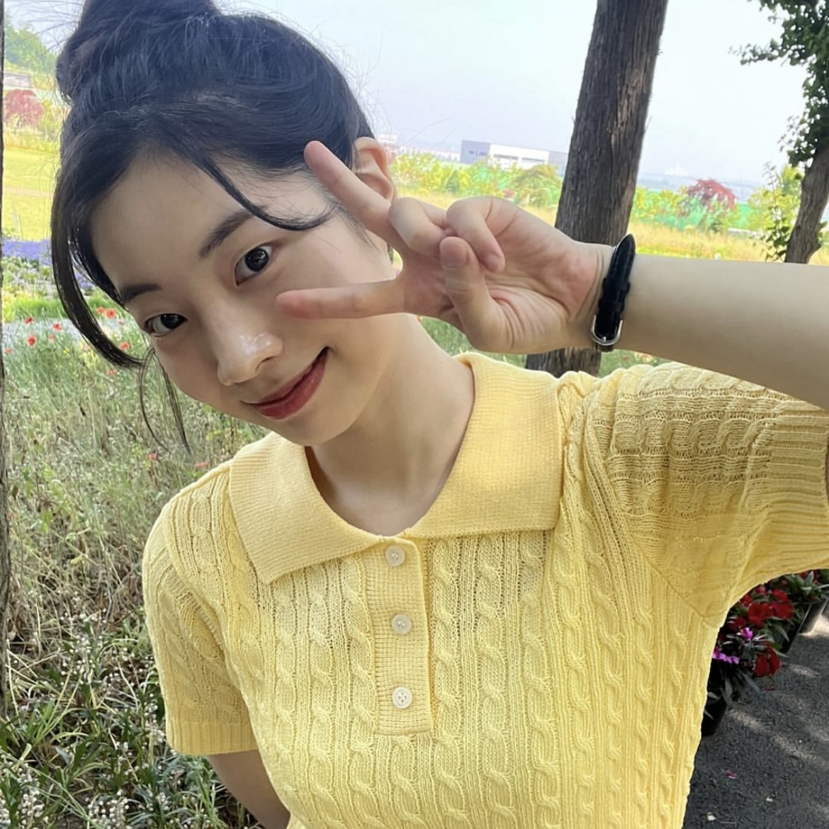 Recent activity shot of Dahyun (TWICE)