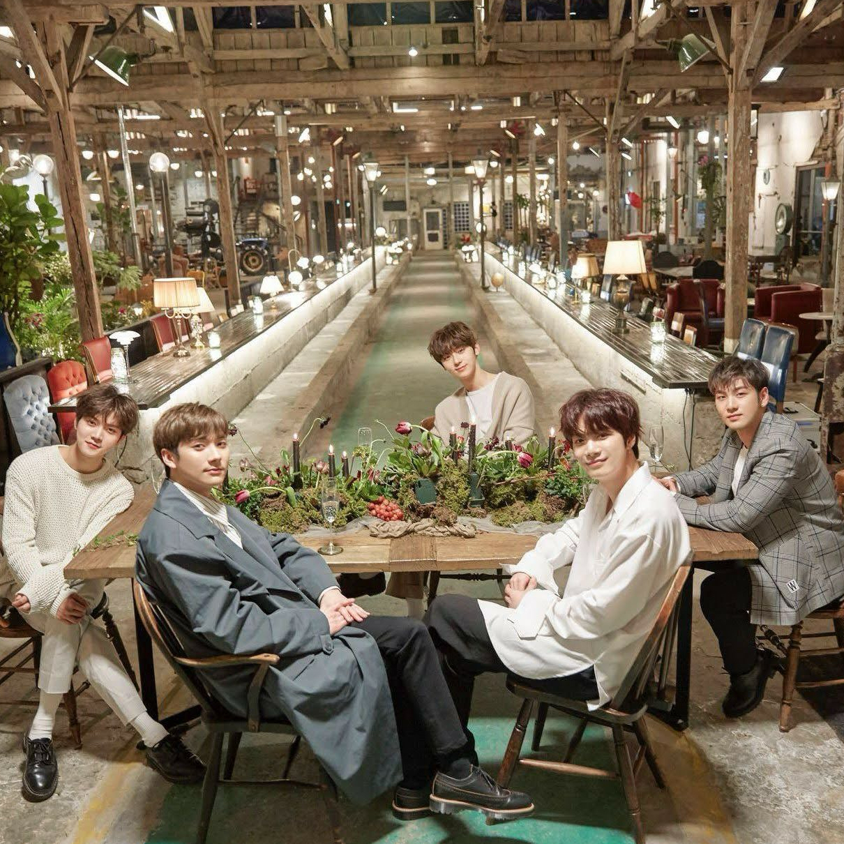 Recent activity shot of NU'EST