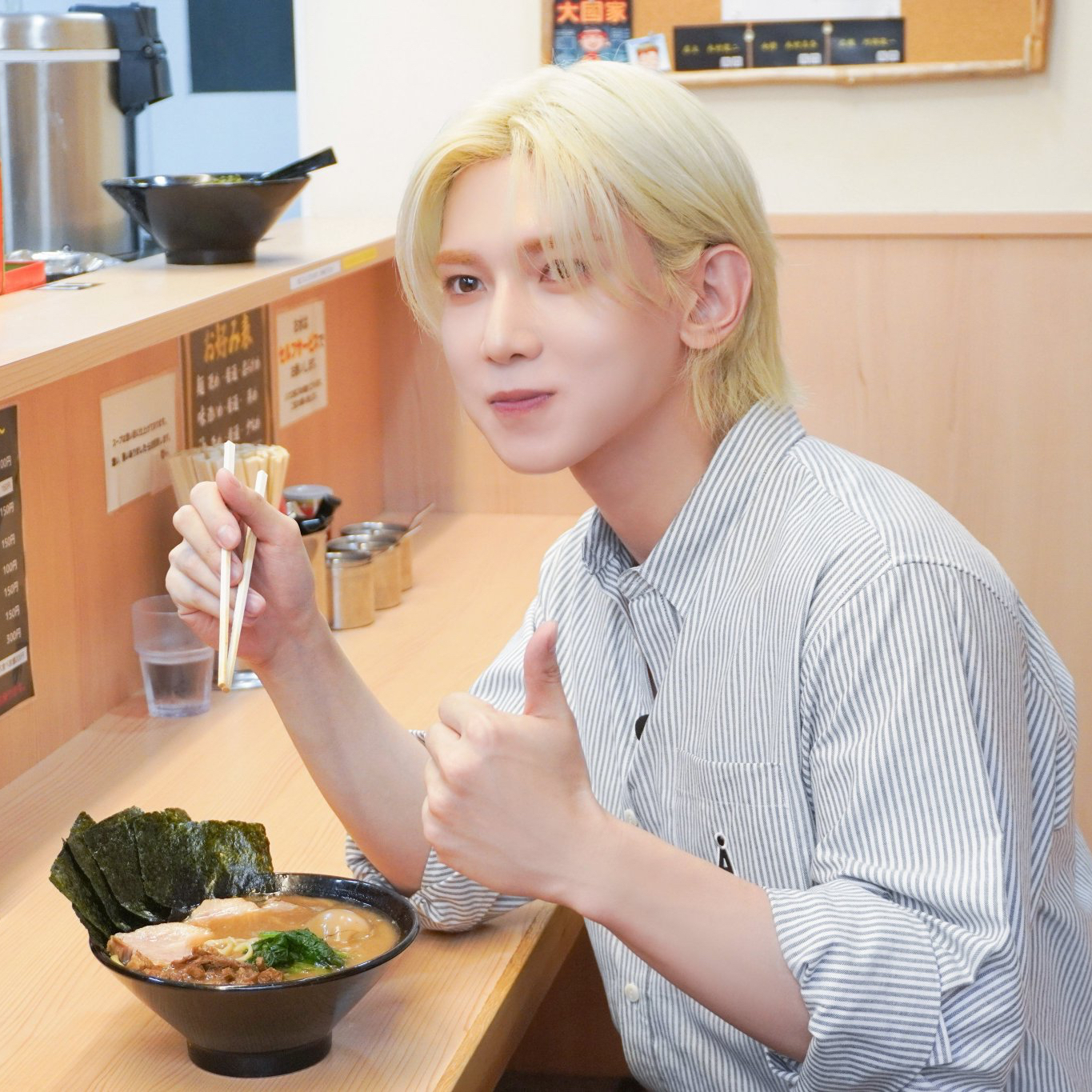 Behind-the-scenes cut of Yeosang (ATEEZ)