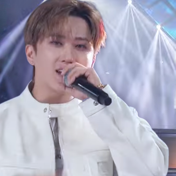 A moment captured by Changbin (Stray Kids)'s fan