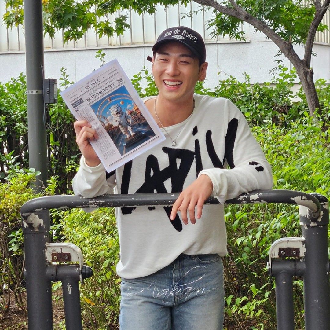 Behind-the-scenes cut of Baekho