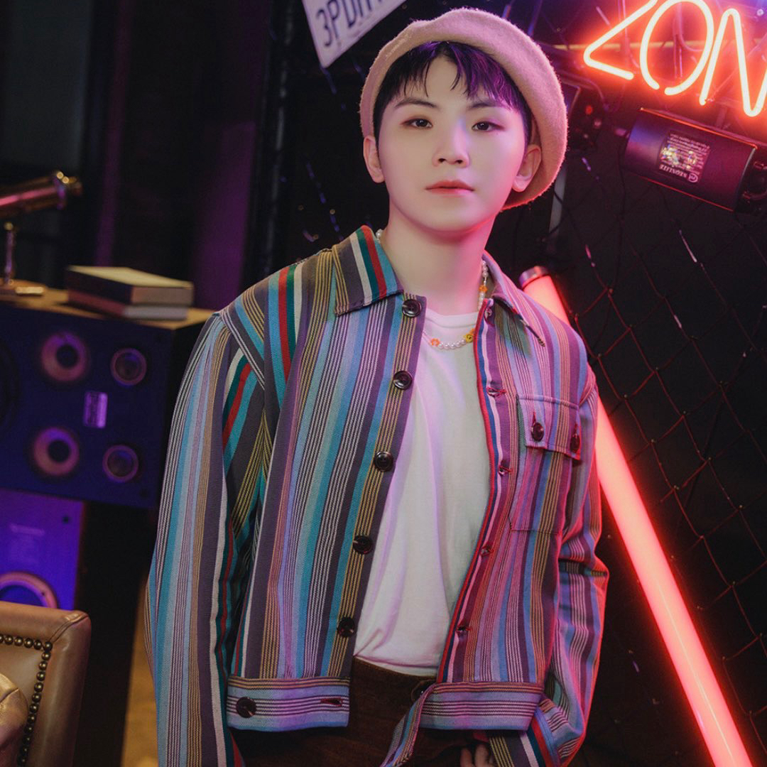 ウジ (SEVENTEEN)の舞台裏ショット