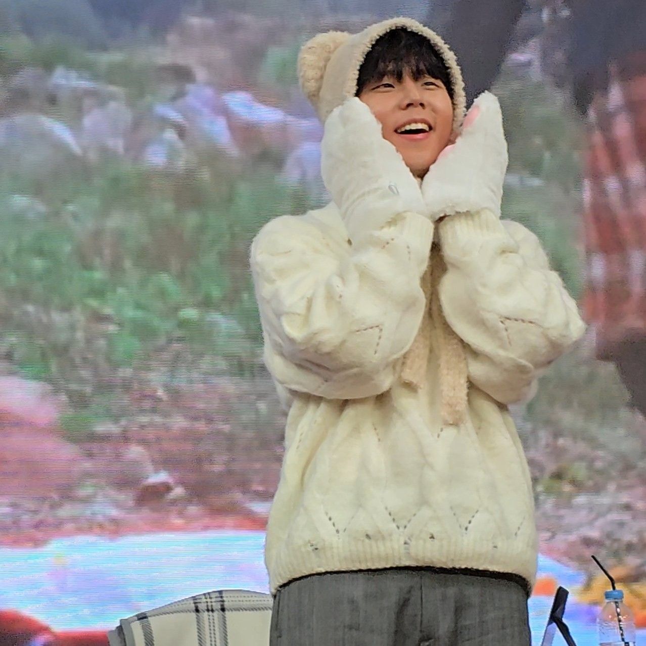 Behind-the-scenes cut of Jung Seunghwan