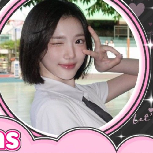 A moment captured by Jiwoo (Hearts2Hearts)'s fan