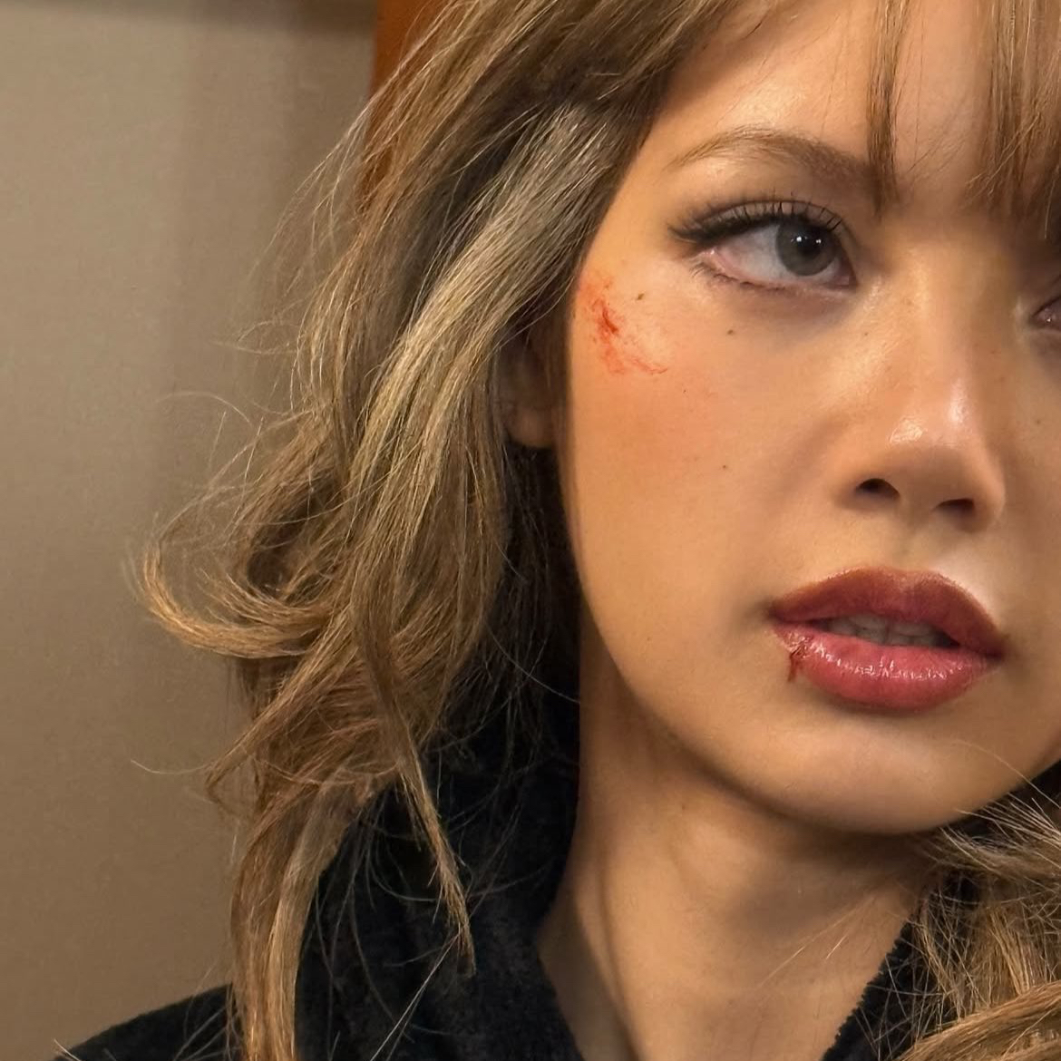 Momen yang diabadikan oleh penggemar Lisa (BLACKPINK)