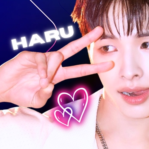 Behind-the-scenes cut of Haru (NEXZ)