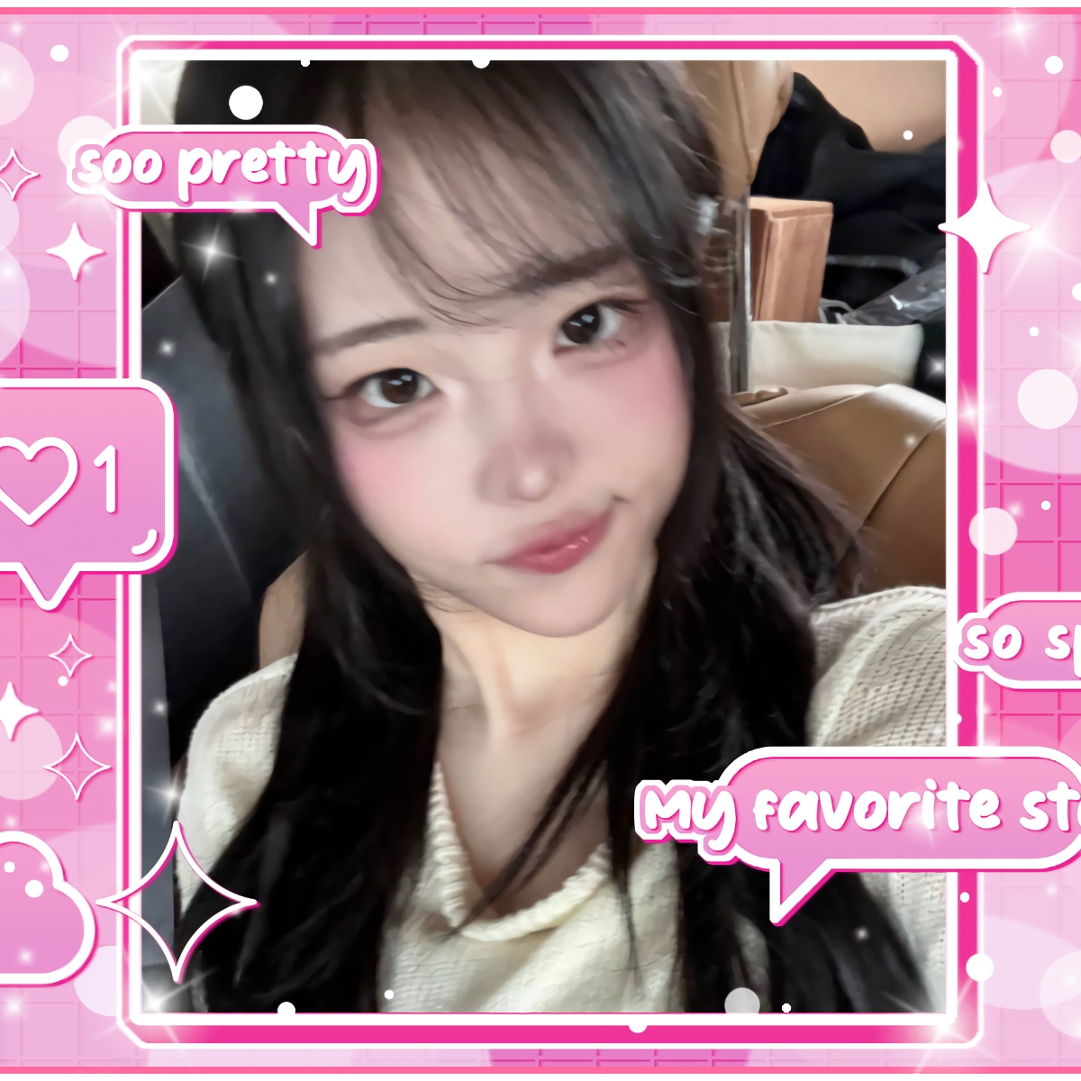 Behind-the-scenes cut of Hina (QWER)