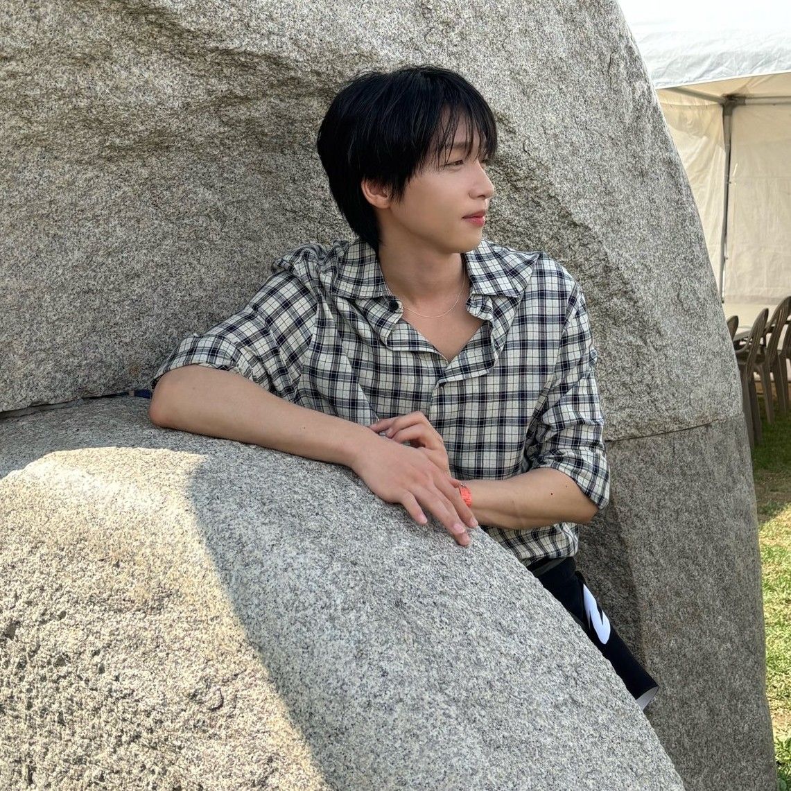 Recent activity shot of Jeong Sewoon