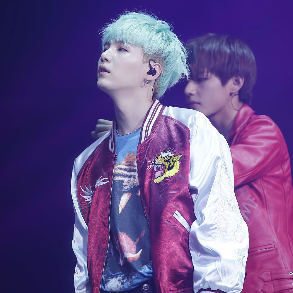 Potret di balik layar SUGA (BTS)