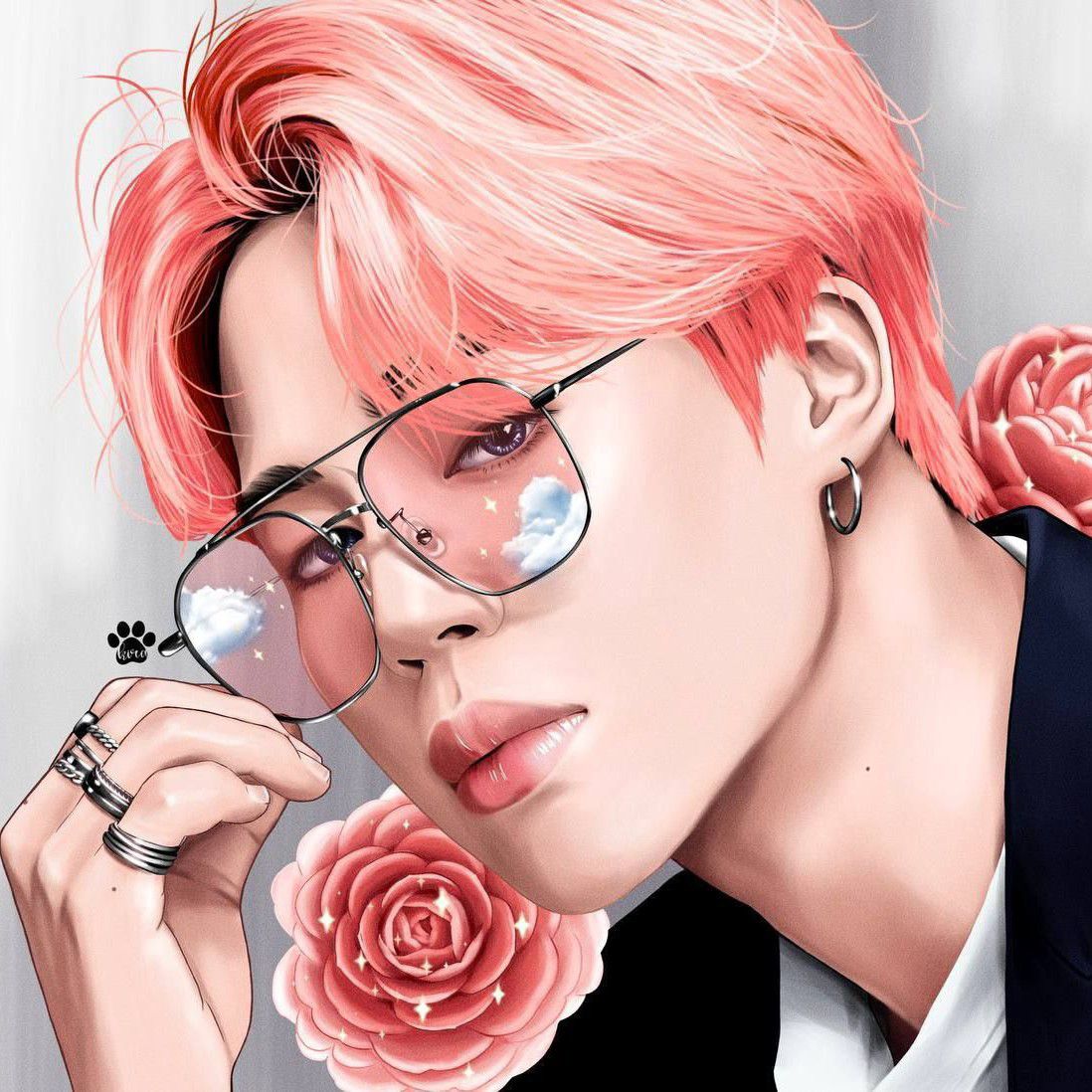 Foto aktivitas terbaru Jimin (BTS)