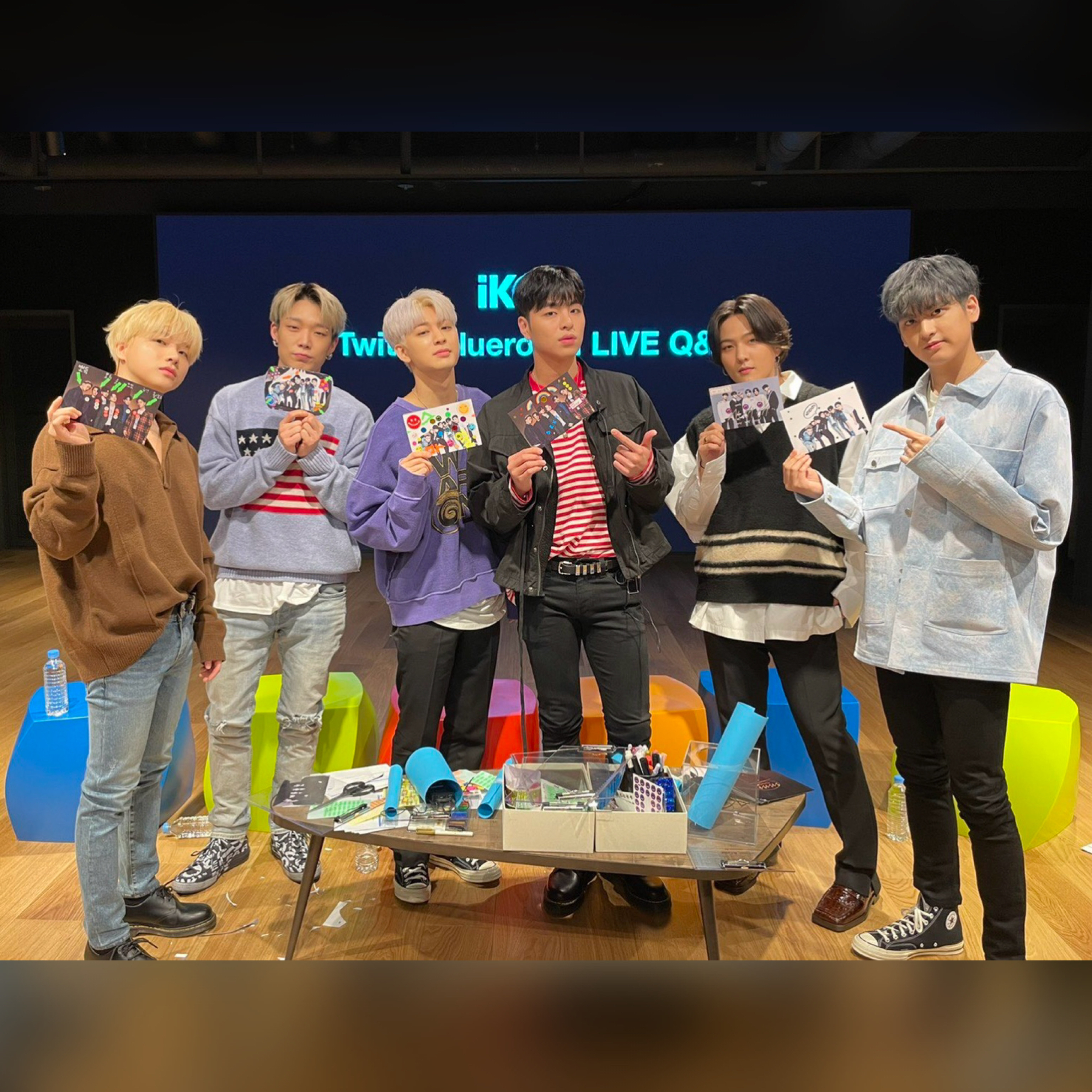 Behind-the-scenes cut of iKON