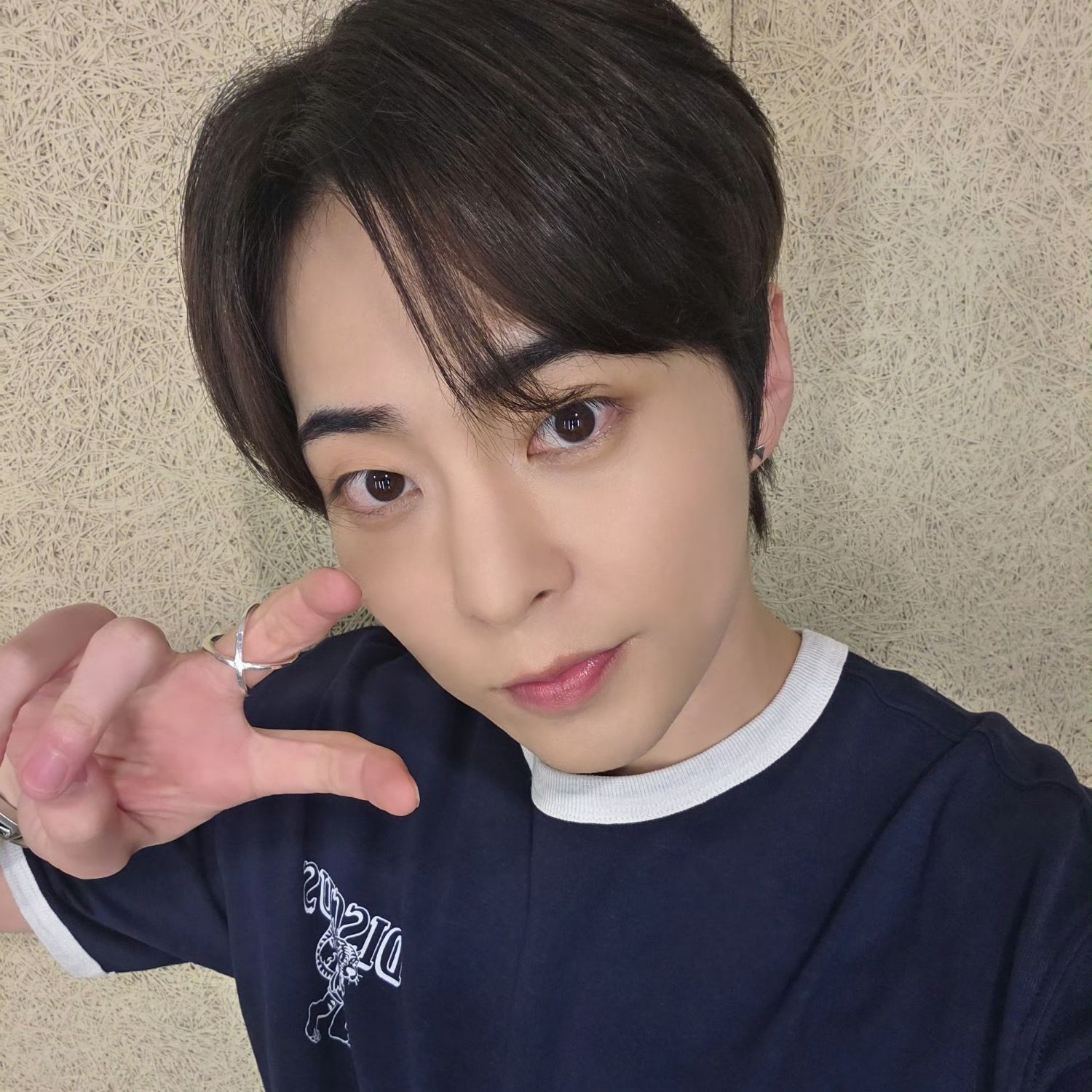 A moment captured by Xiumin (EXO)'s fan